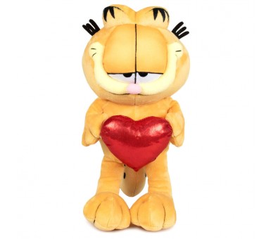 Peluche corazon Garfield 36cm
