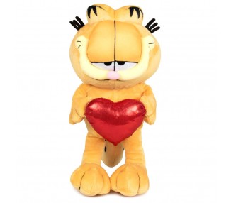 Peluche corazon Garfield 36cm