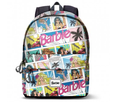 Mochila Comic Barbie 44cm adaptable
