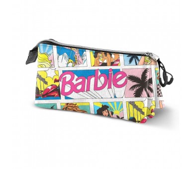 Portatodo Comic Barbie triple