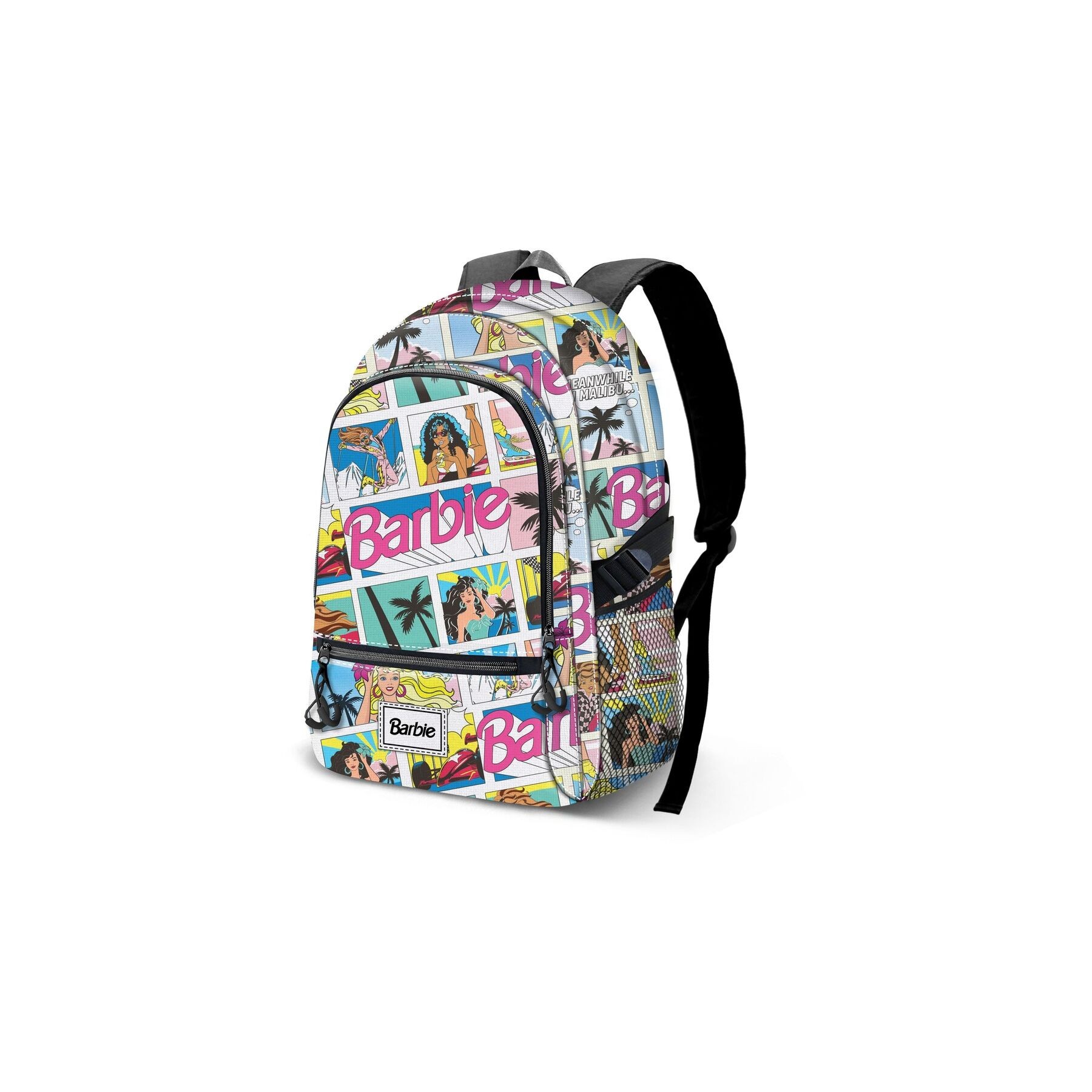 Mochila Comic Barbie 44cm adaptable