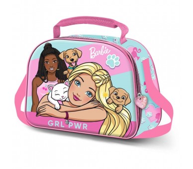 Bolsa portameriendas 3D Pets Barbie