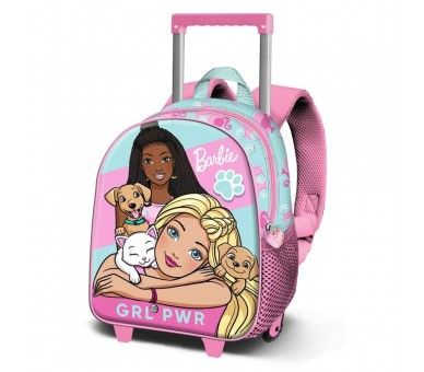 Trolley 3D Pets Barbie 34cm
