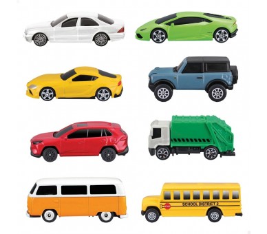 Blister 9 coches surtido