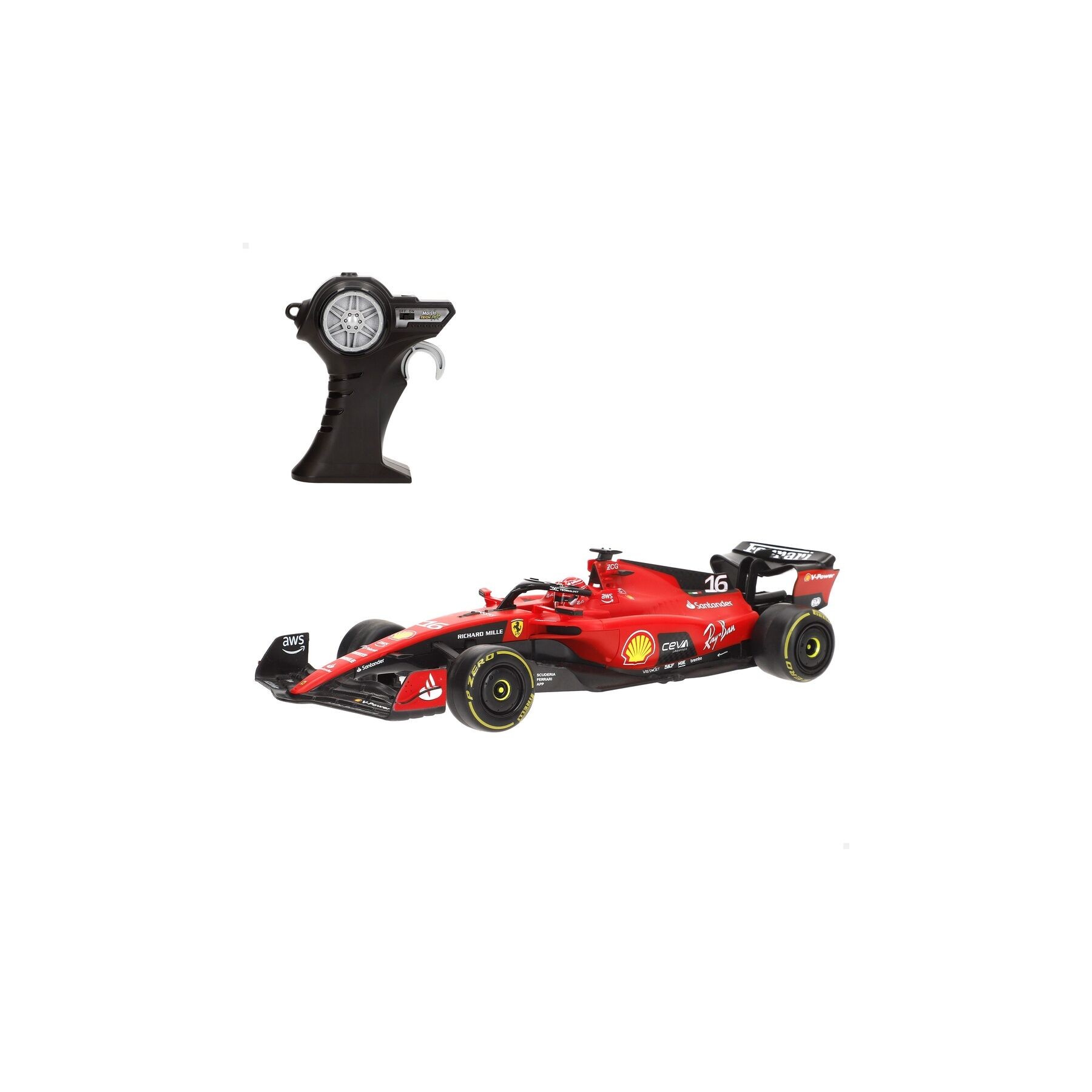 Coche Ferrari Formula 1 Charles Leclerc radio control