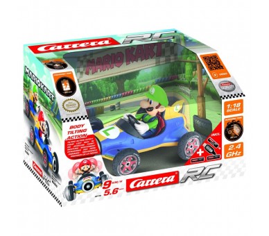 Coche radio control Luigi Mario Kart