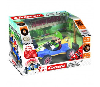 Coche radio control Luigi Mario Kart