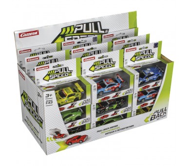 Coche Race Cars Pull Speed surtido
