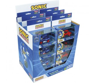 Coche pull speed Sonic the Hedgehog Kart surtido