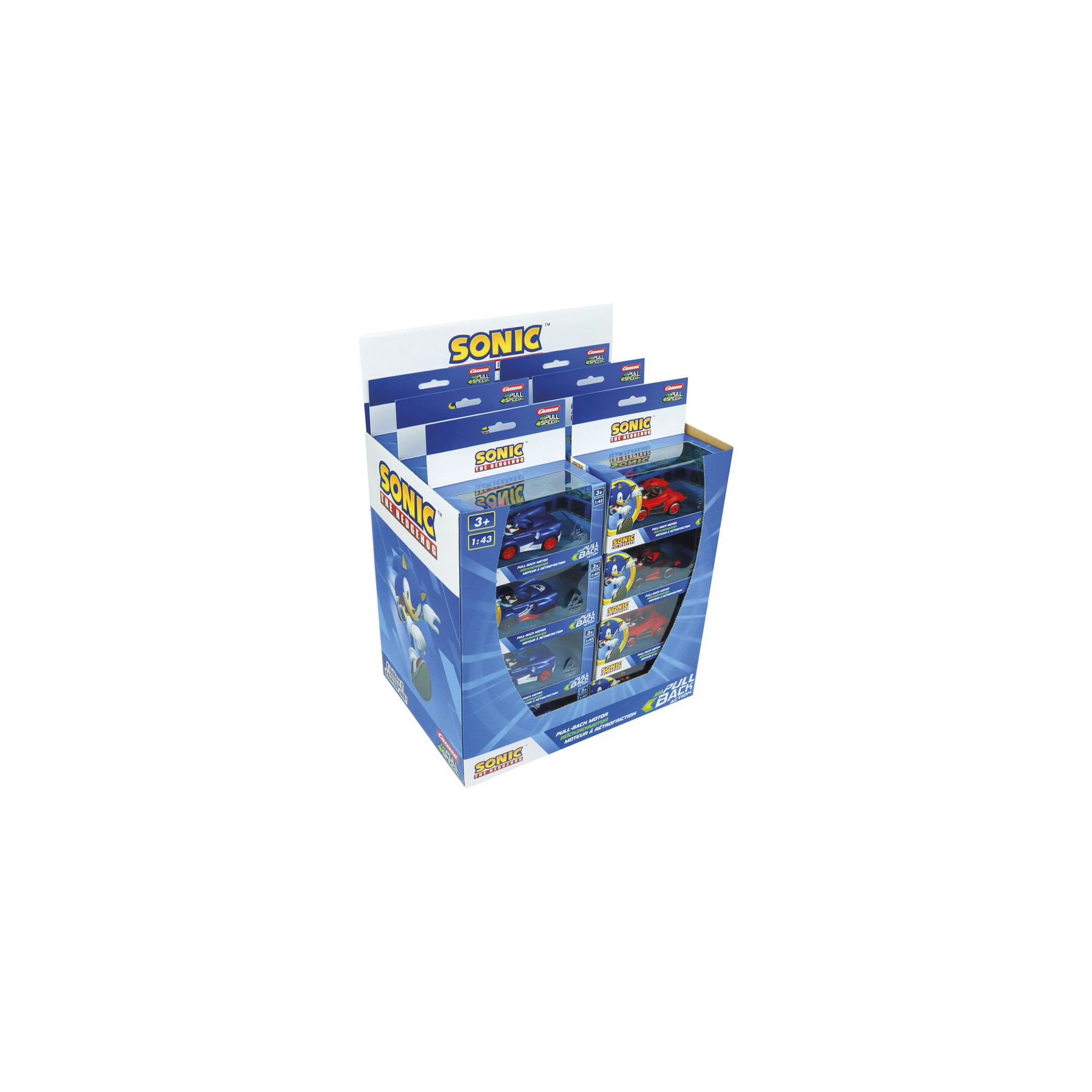 Coche pull speed Sonic the Hedgehog Kart surtido