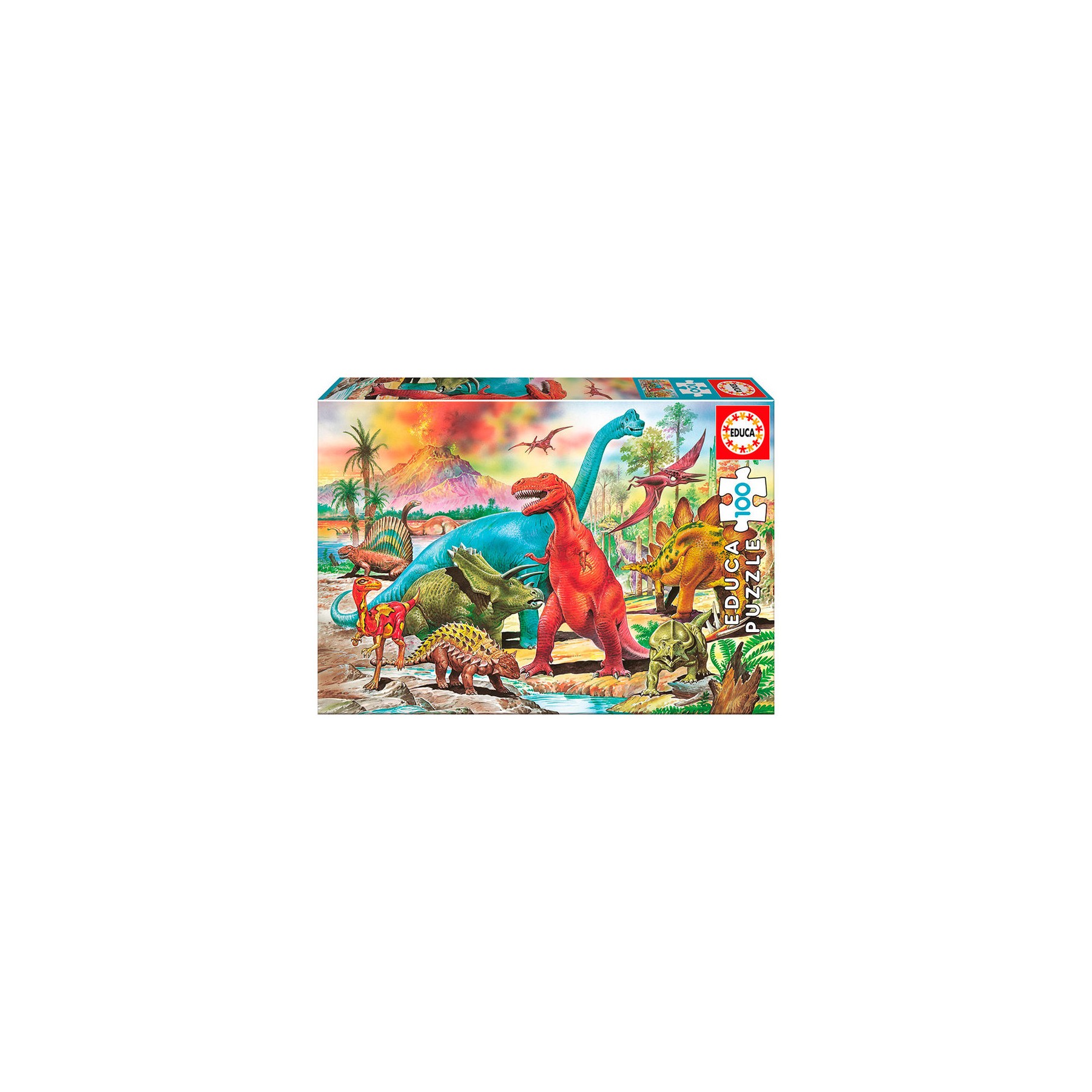 Puzzle Dinosaurios 100pzs
