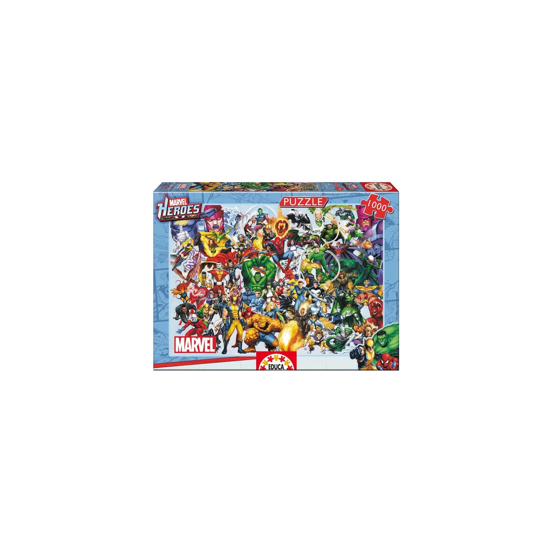 Puzzle Heroes de Marvel 1000pzs