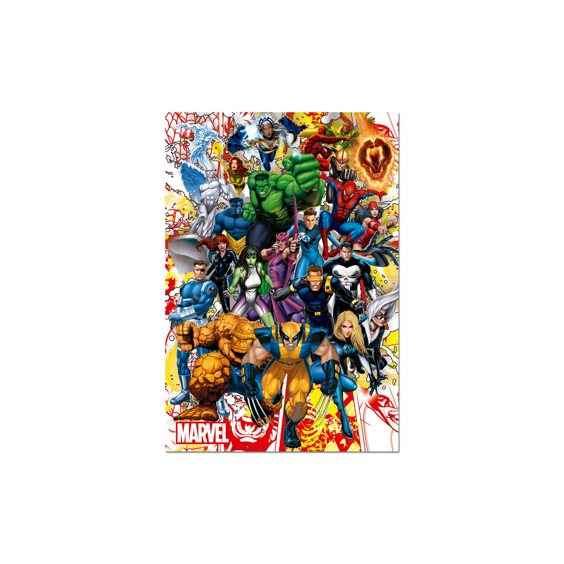 Puzzle Heroes de Marvel 500pzs