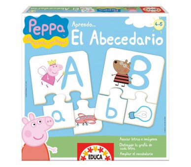 Juego Aprendo el Abecedario Peppa Pig