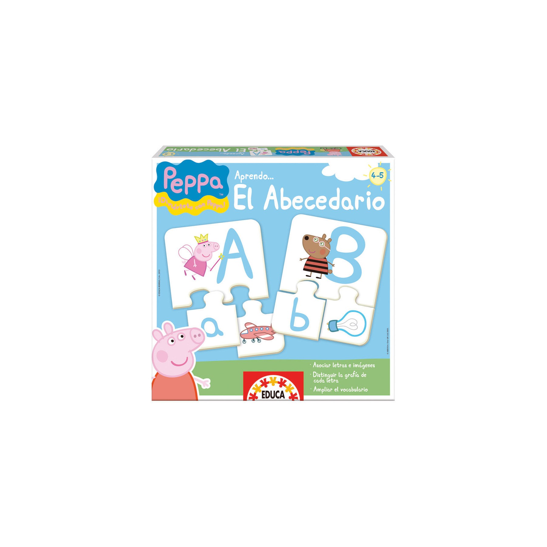 Juego Aprendo el Abecedario Peppa Pig