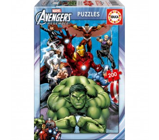 Puzzles Vengadores Avengers Marvel 200pzs