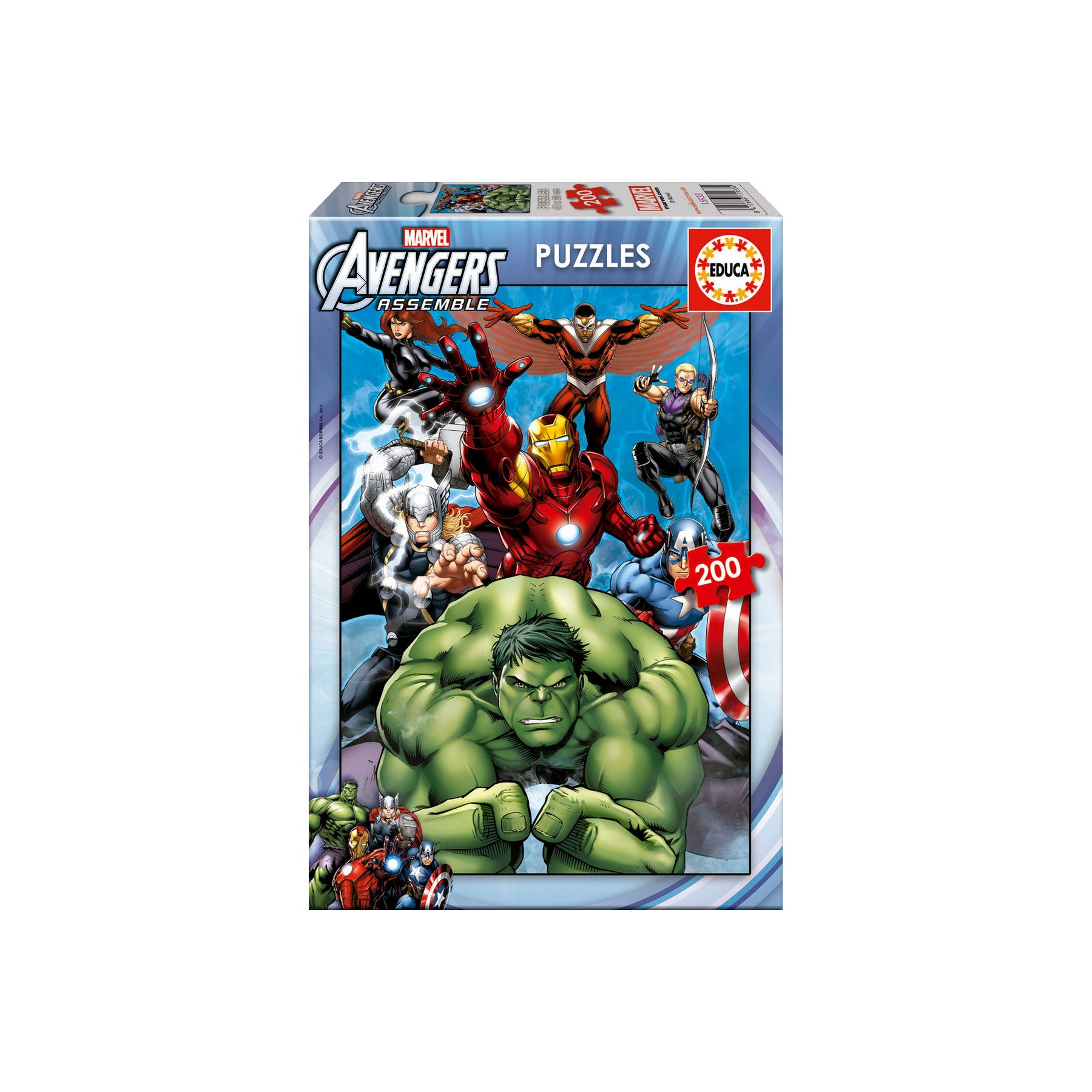 Puzzles Vengadores Avengers Marvel 200pzs