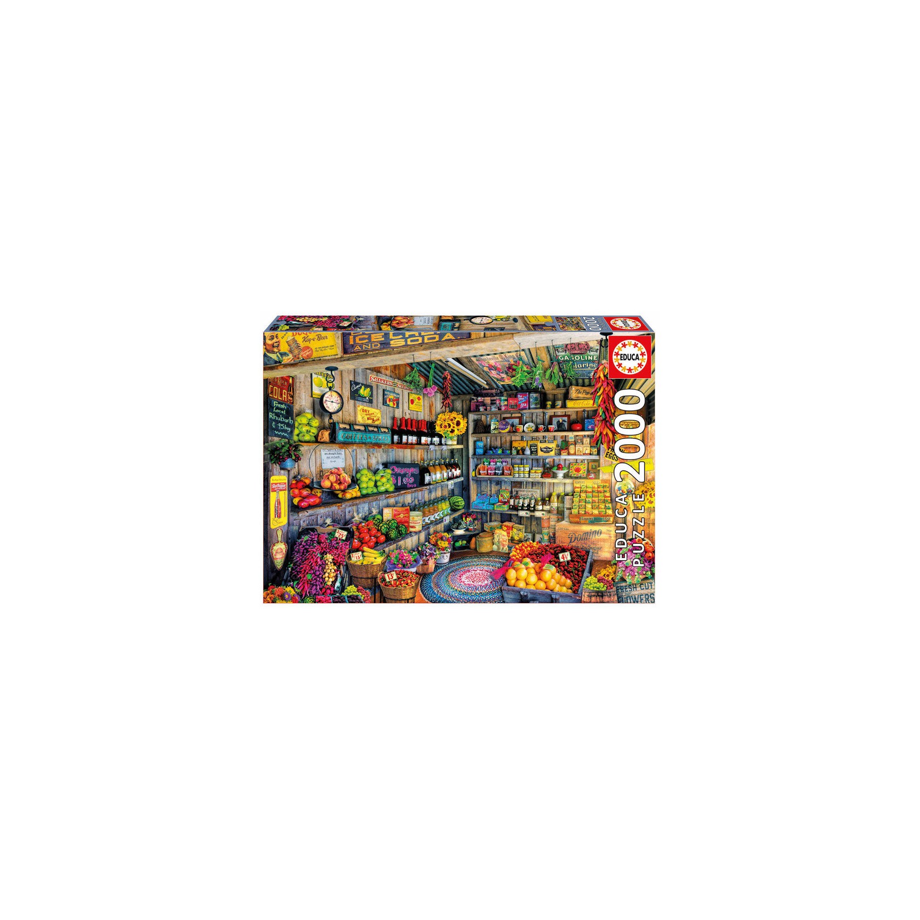 Puzzle Tienda de Comestibles 2000pzs
