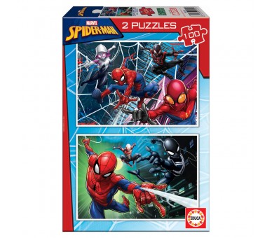 Puzzle Spiderman Marvel 2x100pzs