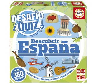 Juego Desafio Quiz Descubrir España