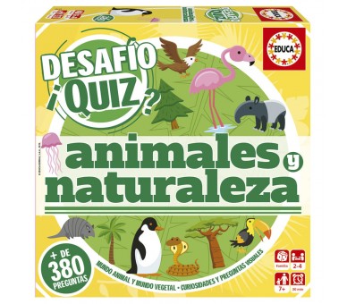 Juego Desafio Quiz Animales y Naturaleza
