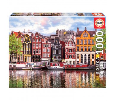 Puzzle Casas Danzantes Amsterdam 1000pzs