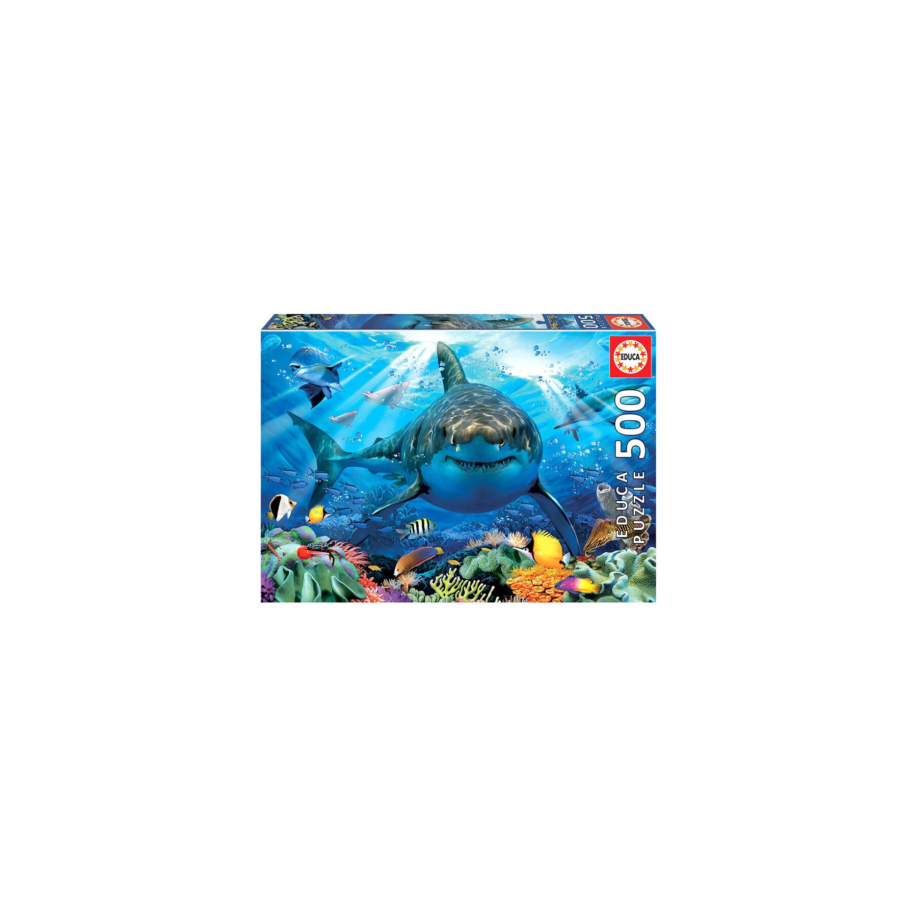 Puzzle Gran Tiburon Blanco 500pzs