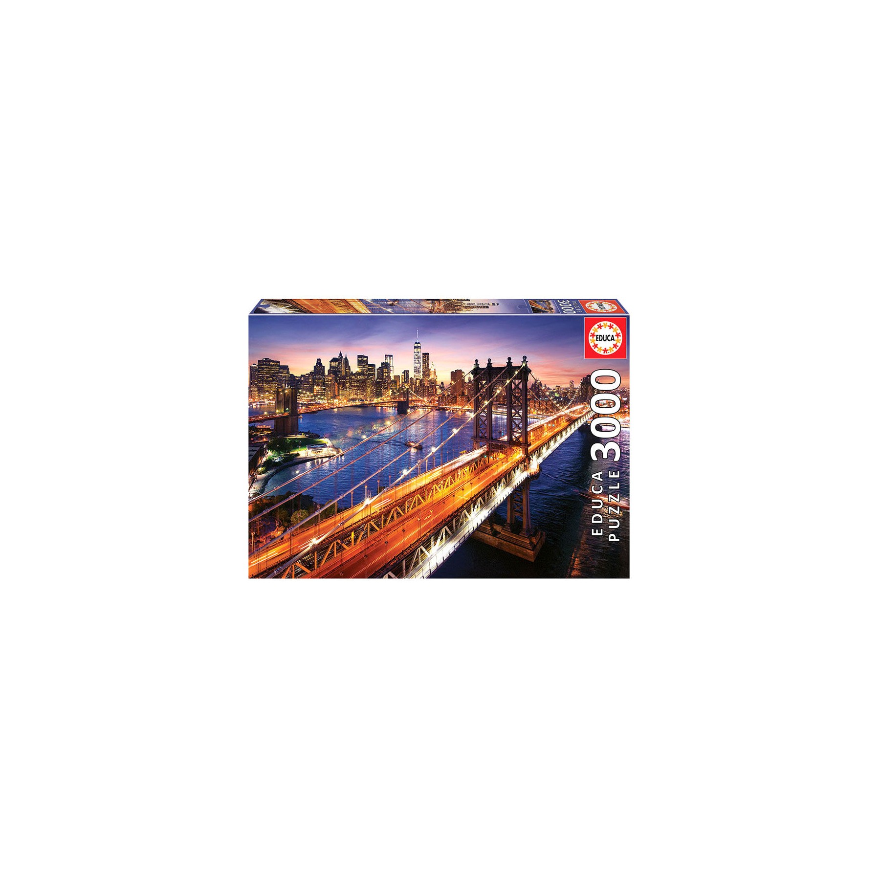 Puzzle Manhattan al Atardecer 3000pzs
