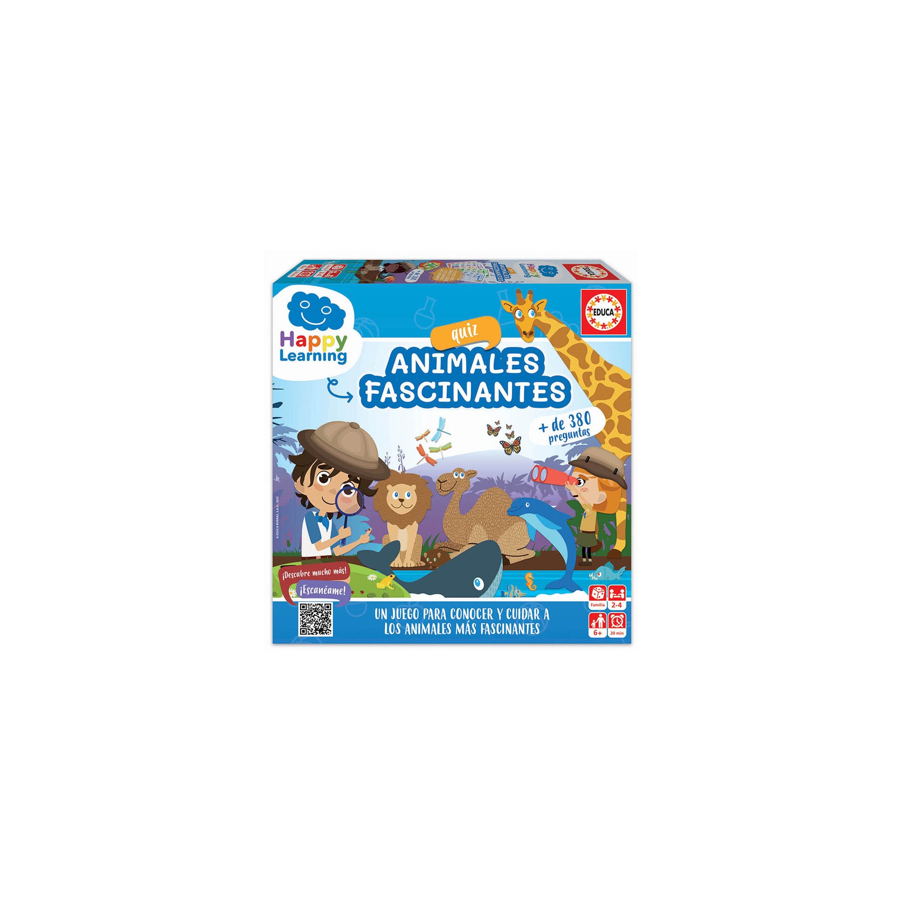 Juego mesa Animales Fascinantes