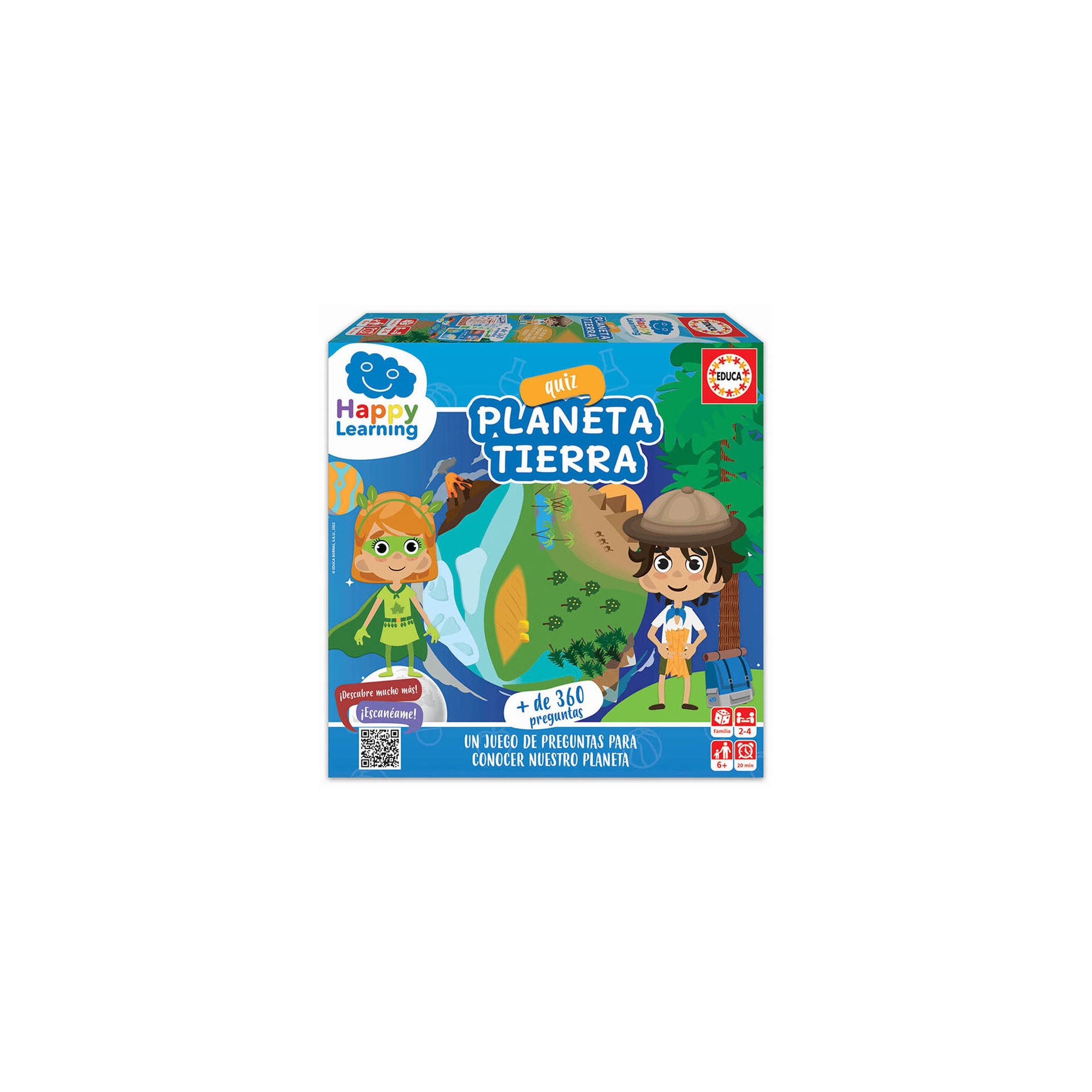 Juego mesa Planeta tierra Happy Leaning