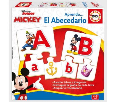 Juego Aprendo el abecedario Mickey Disney