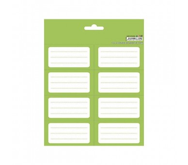 Etiquetas adhesivas verdes