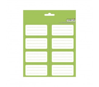 Etiquetas adhesivas verdes