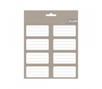 Etiquetas adhesivas grises