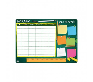 Vade tapete escritorio Horario Escolar español