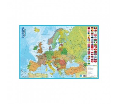 Lamina Educativa Mapa de Europa portugues
