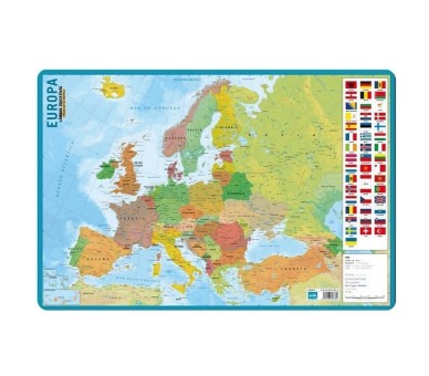 Lamina Educativa Mapa de Europa español