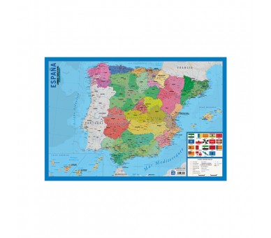 Lamina Educativa Mapa de España español