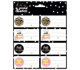 Etiquetas adhesivas Glitter Stars