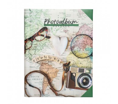 Album de Fotos Autoadhesivas Viaje Vintage