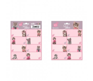 Etiquetas adhesivas Pets Cats
