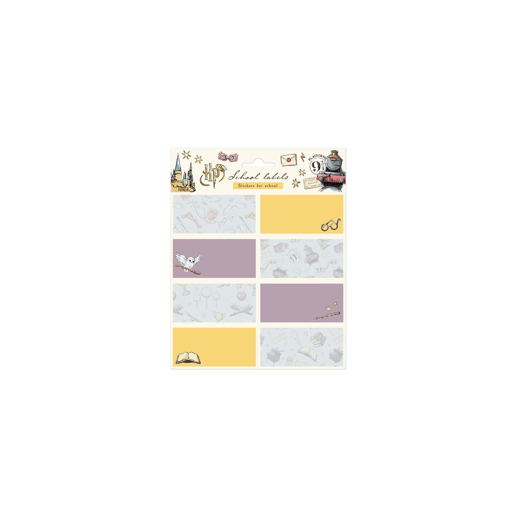 Etiquetas adhesivas Harry Potter