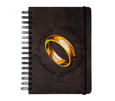 Cuaderno A5 El Señor de los Anillos
