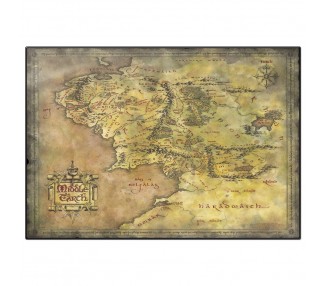 Vade tapete escritorio Mapa El Señor de los Anillos