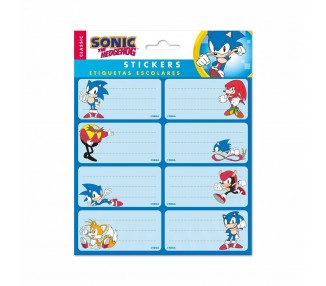 Etiquetas adhesivas Sonic the Hedhegoh