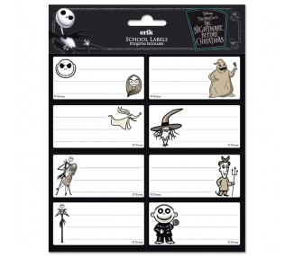 Etiquetas adhesivas Pesadilla Antes de Navidad Disney