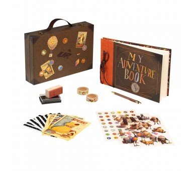 Set Maletin Scrapbook My Adventure Book UP Disney Pixar