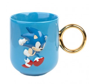 Taza 3D Sonic The Hedgehog 350ml