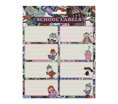 Etiquetas adhesivas Minions