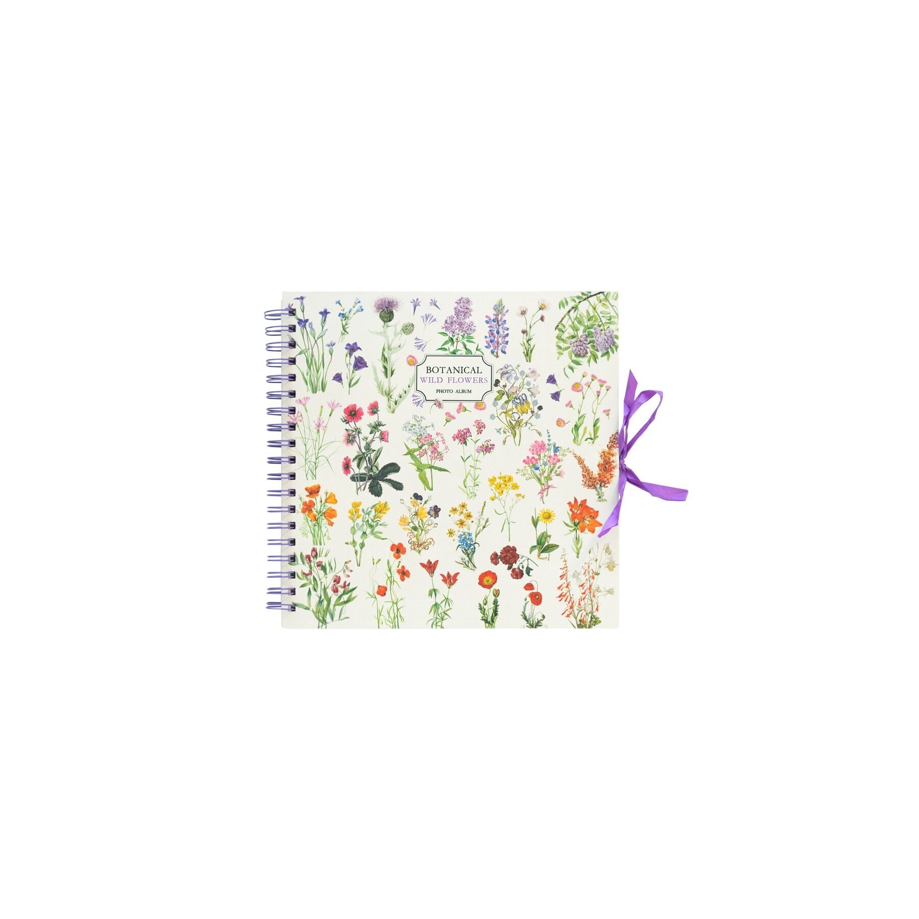 Album de Fotos Scrapbook Flores Silvestres